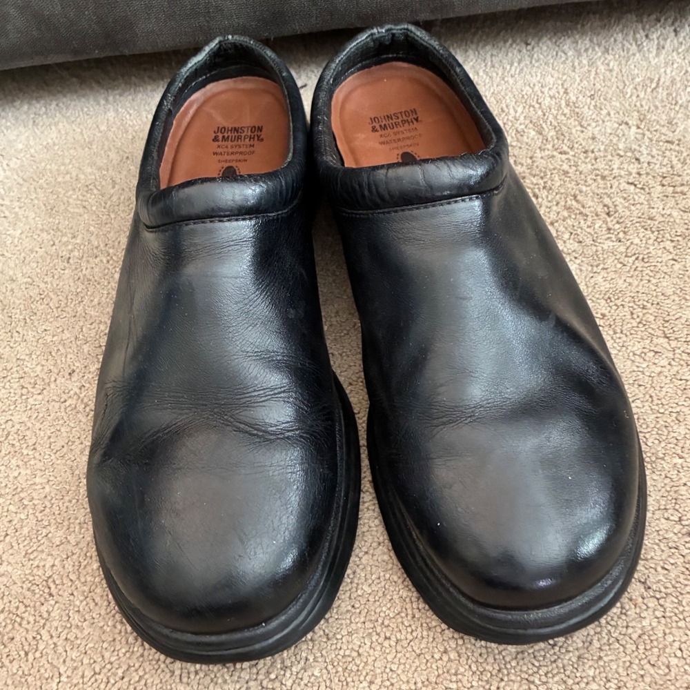Merrell Clogs Mens 12 Black XC4 Leather Slip On Replacement insoles